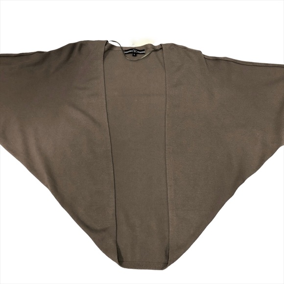 Bolero Sweater, Mocha Brown, Sz L - Picture 5 of 6